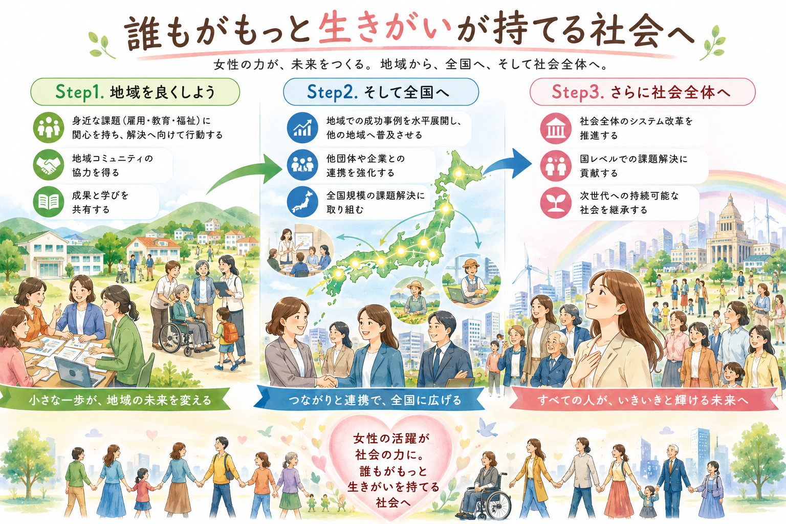 福岡のキャリアコンサルタント「誰もがもっと生きやすい社会へ」